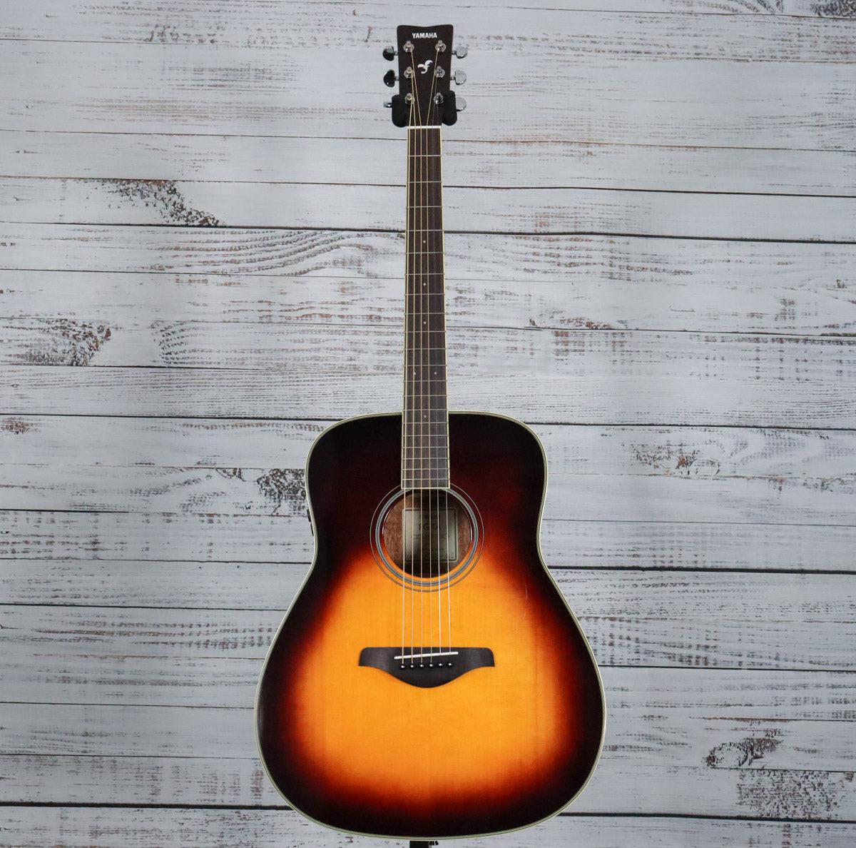 Yamaha FG-TA TransAcoustic Guitar | Brown Sunburst - Image 3
