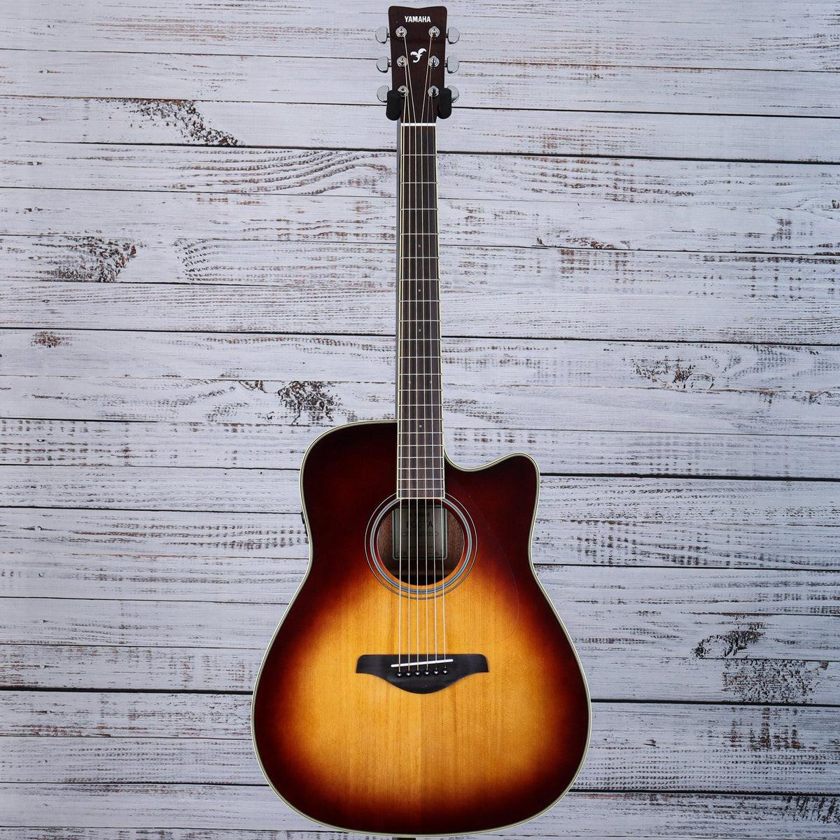 Yamaha TransAcoustic Acoustic Electric Guitar | FGC-TA | Brown Sunburst - Image 3