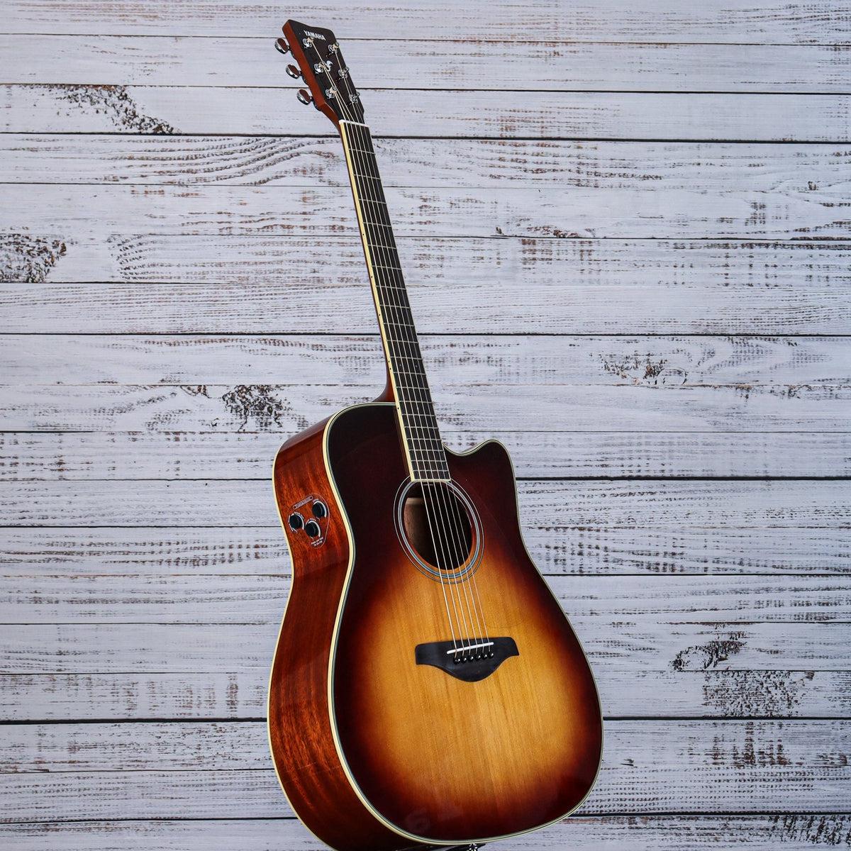 Yamaha TransAcoustic Acoustic Electric Guitar | FGC-TA | Brown Sunburst - Image 6