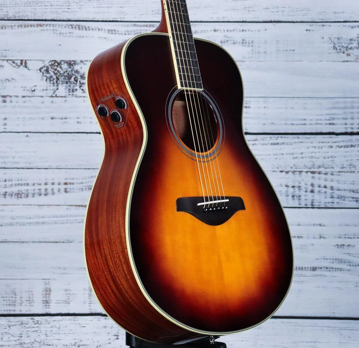 Yamaha FS-TA Transacoustic Acoustic Electric Guitar | Sunburst - Image 4