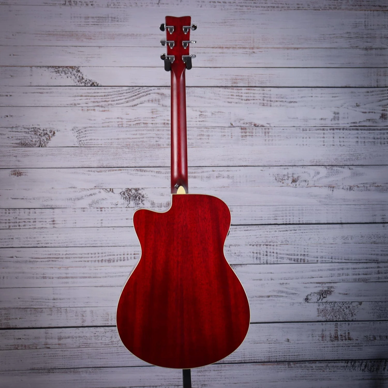 Yamaha FSC-TA TransAcoustic Guitar | Ruby Red - Image 6
