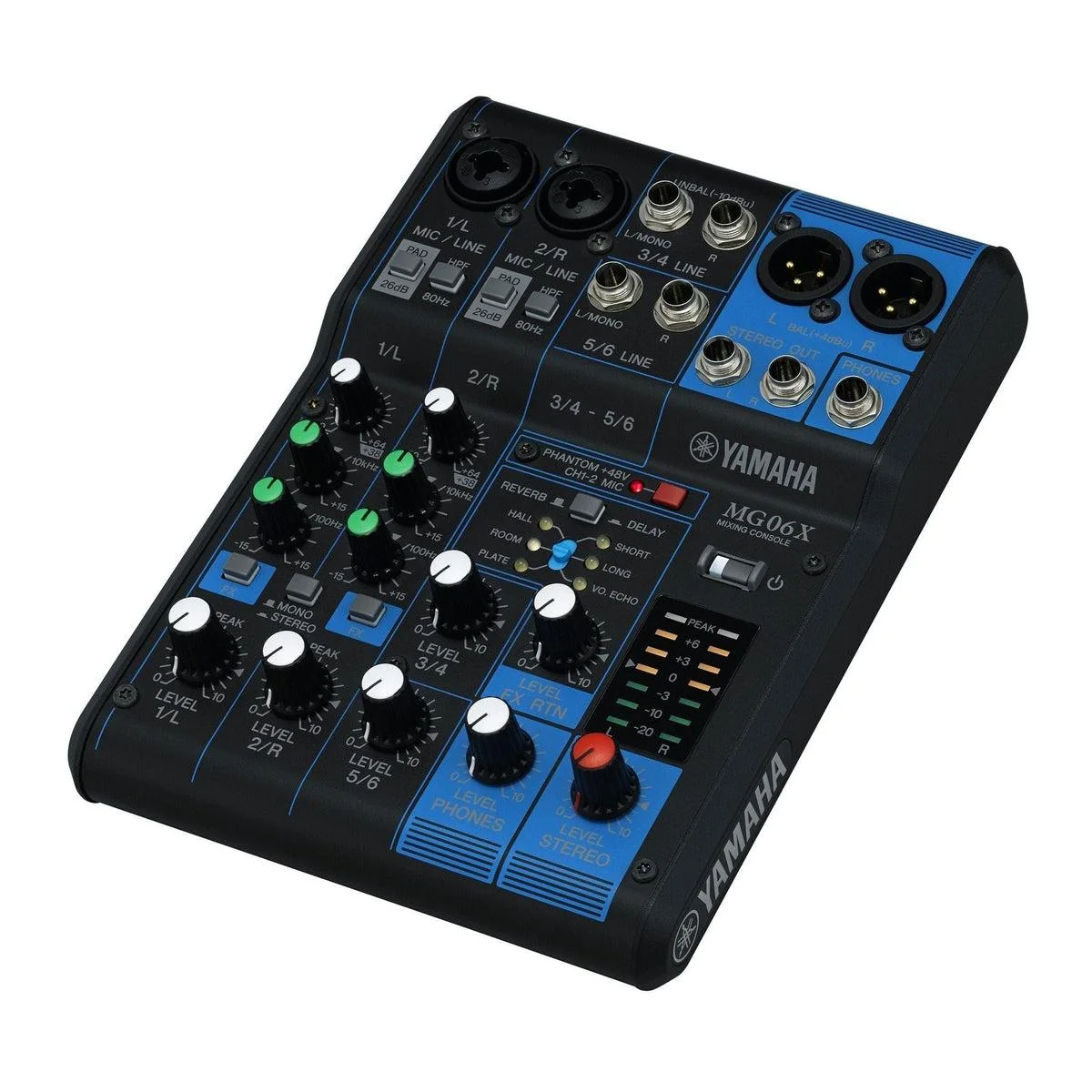 Yamaha MG06X 6-Channel Pro Audio Mixer - Image 2