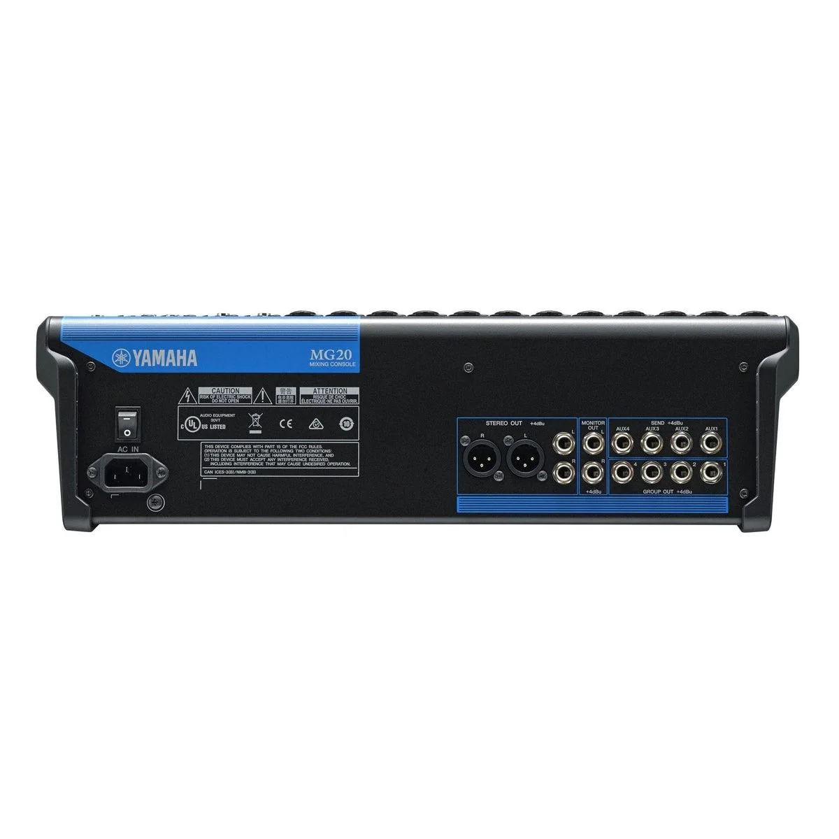 Yamaha MG20 20-Channel Pro Audio Mixing Console - Image 4