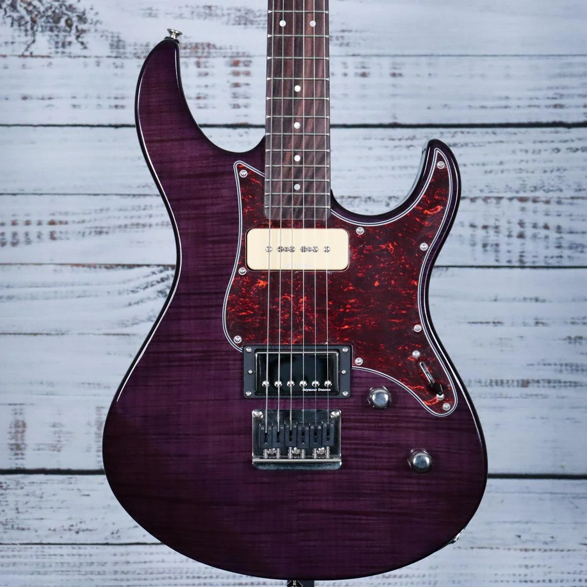 Yamaha Pacifica PAC611HFM Electric Guitar | Translucent Purple