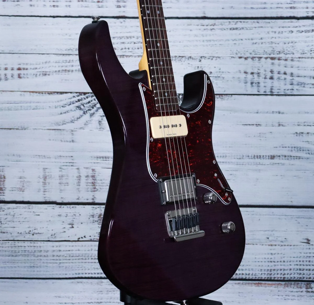 Yamaha Pacifica PAC611HFM Electric Guitar | Translucent Purple - Image 4