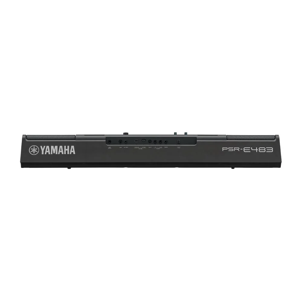 Yamaha PSR-E483 Portable Keyboard | 61 Keys | MIDI, Display Screen, Pitch Bend Wheel - Image 3