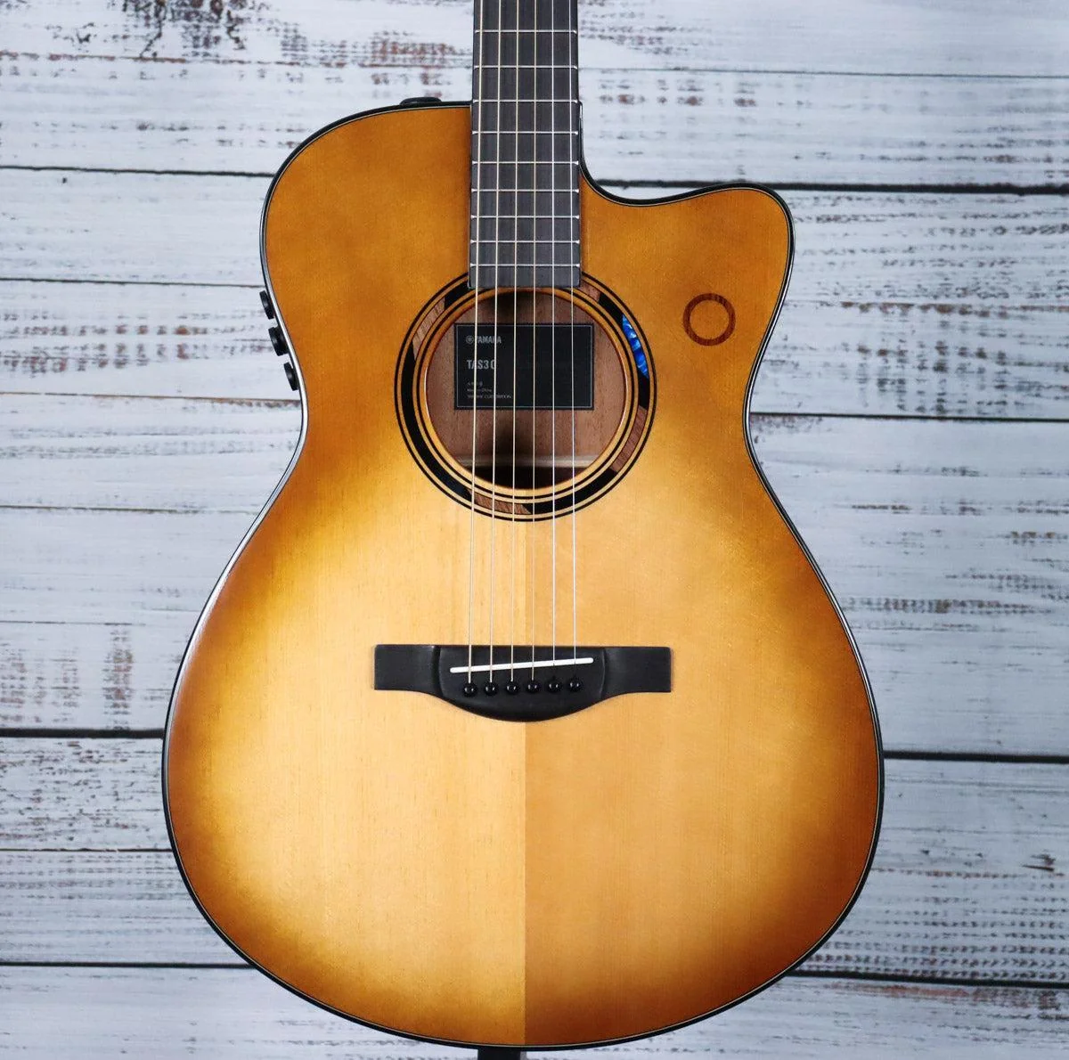 Yamaha TAS3-C TransAcoustic Guitar (2nd Gen) w/Case | Sandburst