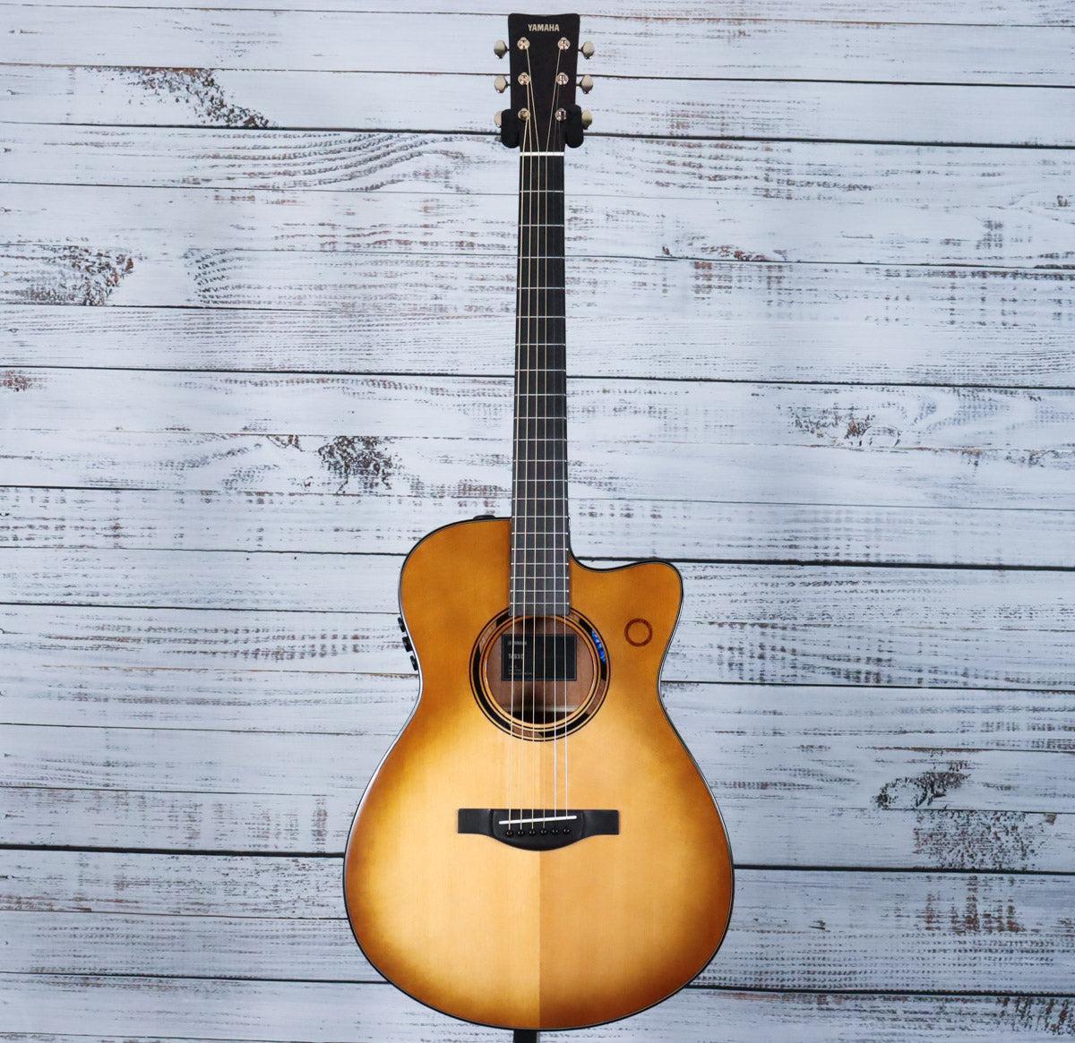 Yamaha TAS3-C TransAcoustic Guitar (2nd Gen) w/Case | Sandburst - Image 2