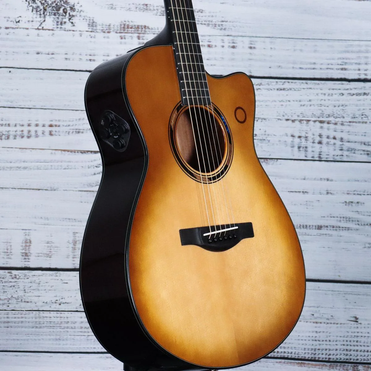 Yamaha TAS3-C TransAcoustic Guitar (2nd Gen) w/Case | Sandburst - Image 3