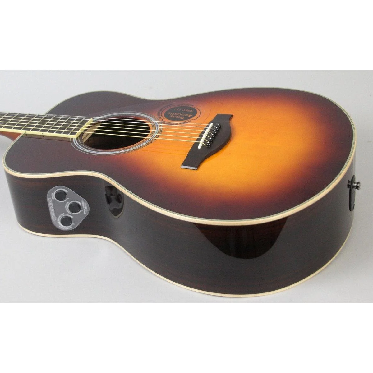 Yamaha TransAcoustic LS-TA Acoustic-Electric Guitar | Brown Sunburst - Image 4