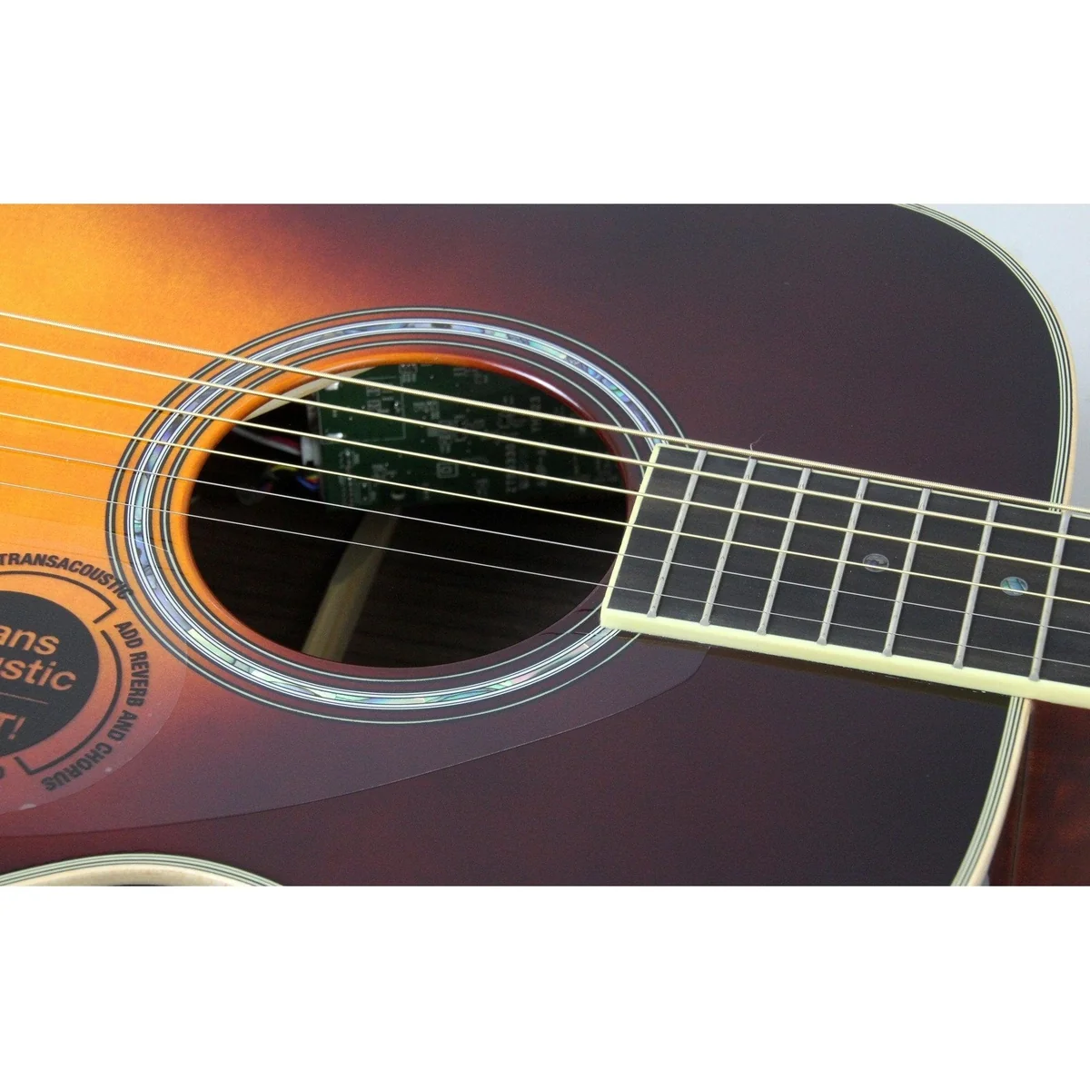 Yamaha TransAcoustic LS-TA Acoustic-Electric Guitar | Brown Sunburst - Image 5