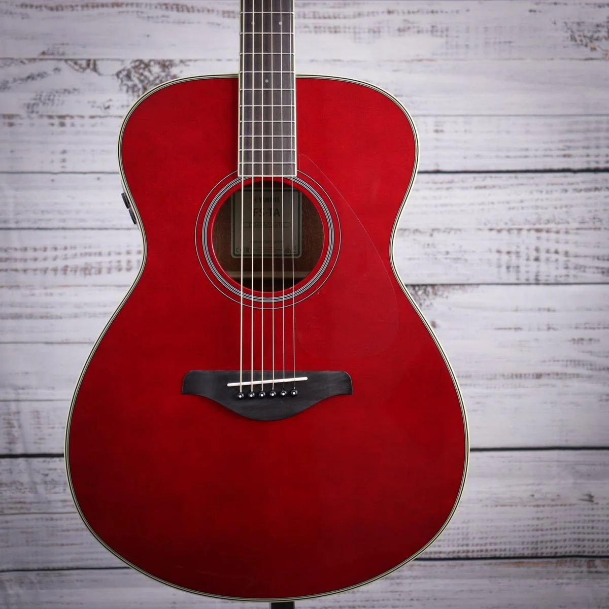 Yamaha FS-TARR TransAcoustic Guitar | Ruby Red