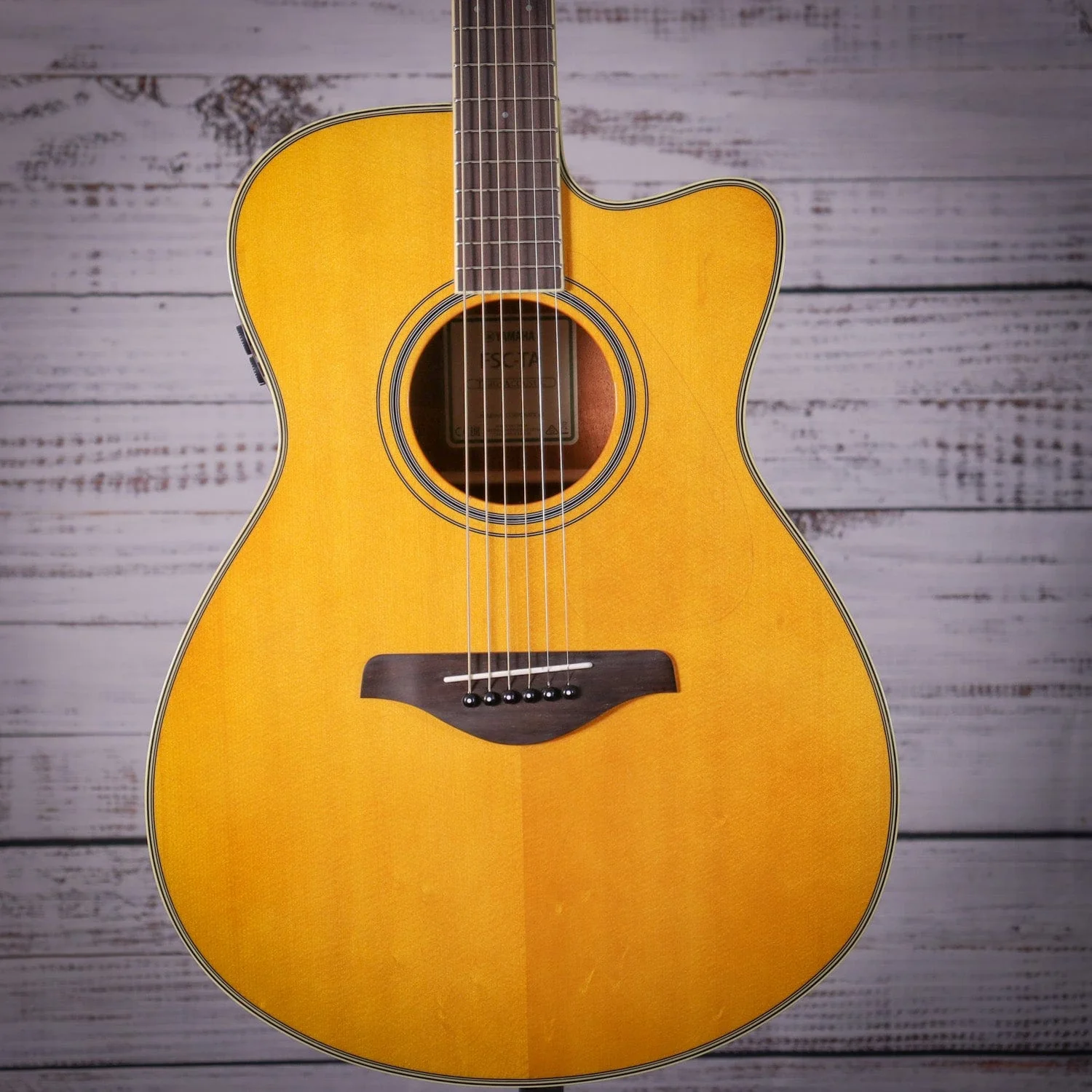 Yamaha FSC-TA TransAcoustic | Vintage Tint